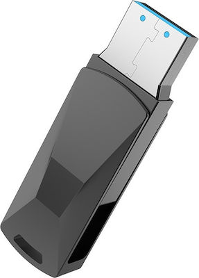 Hoco UD5 Wisdom 16GB USB 3.0 Stick Γκρι