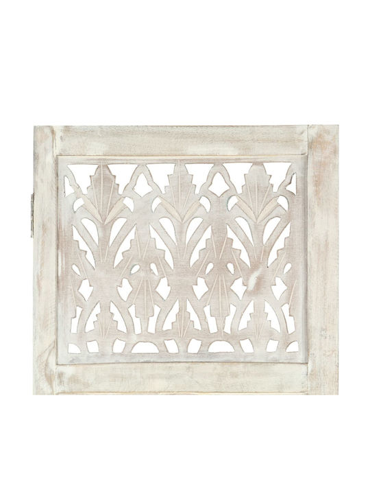 vidaXL Decorativ Paravan Lemn cu 5 Panouri 200x165cm