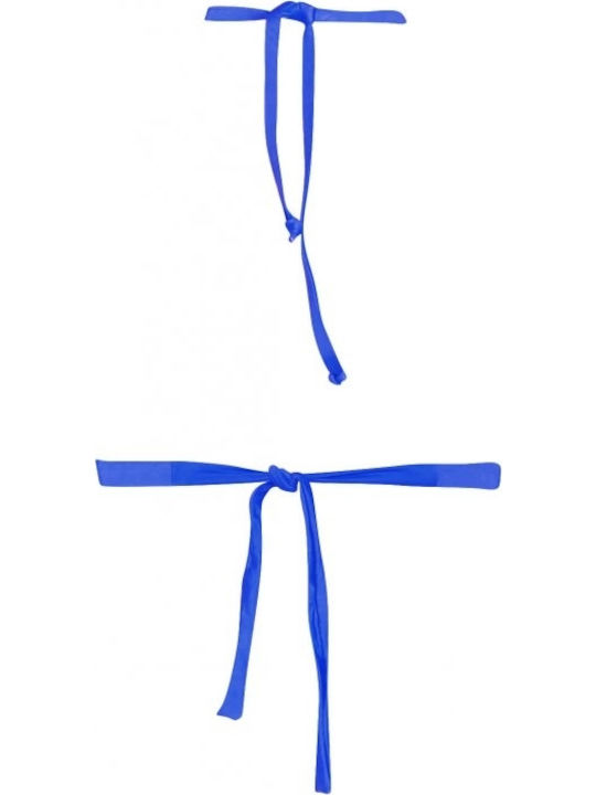 Bluepoint Bikini Τριγωνάκι με Ενίσχυση Μπλε