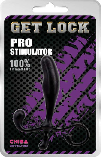 Chisa Novelties GK Power Pro Stimulator Anal Plug Black 12.5cm