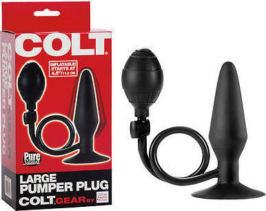 Colt Large Pumper Plug Anal Plug Groß Schwarz 11.5cm