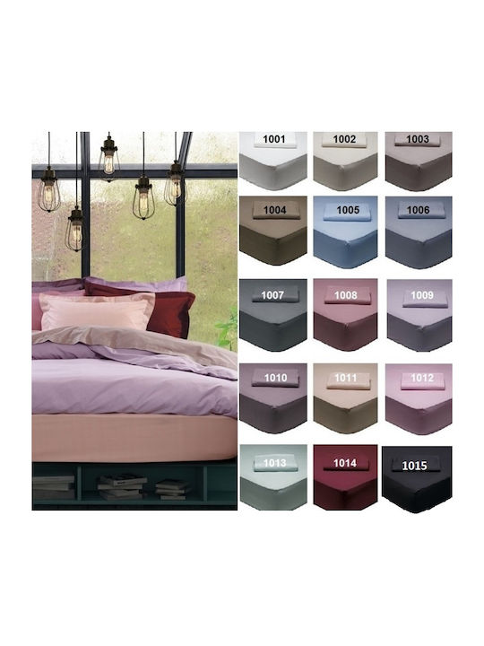 Das Home Bettlaken Super-Doppel 230x260cm. Best 1009 Flieder