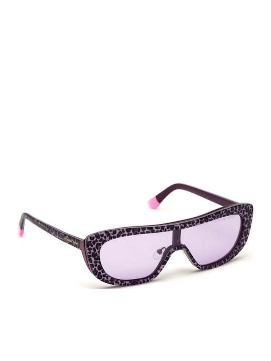 Victoria's Secret Women's Sunglasses with Purple Plastic Frame and Purple Lens VS0011 92Z