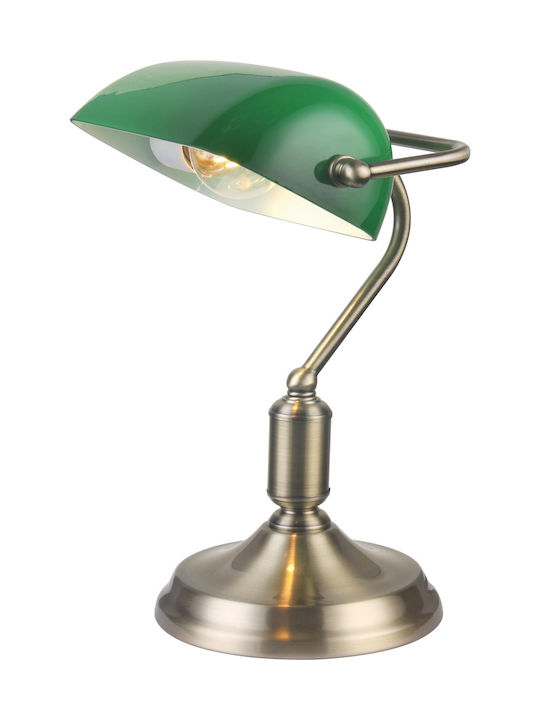 Sollo Nomos TL1 Office Lamp for Socket E27 in Bronze Color