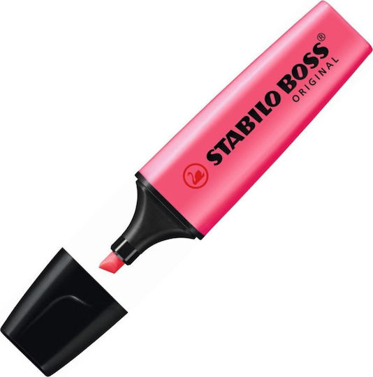 Stabilo Boss Original Μαρκαδόρος Υπογράμμισης Ροζ 5mm