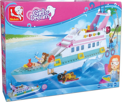 Sluban Building Block Vacation Yacht for 6+ years 323pcs