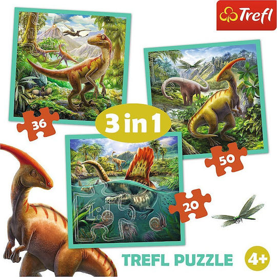 Puzzle pentru Copii World of Dinosaurs pentru 4+ ani+ Ani 50buc Trefl