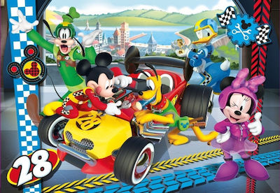 Kinderpuzzle Disney Junior Mickey and The Roadster Racers für 5++ Jahre 104pcs Clementoni