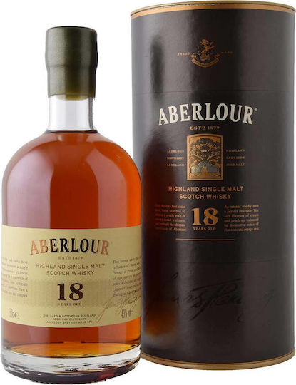 Old Single Malt Whisky 18 Years Scotland 43% 500ml