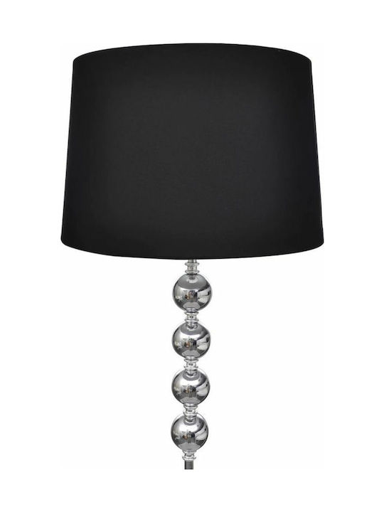 vidaXL Floor Lamp H156xW38cm. with Socket for Bulb E27 Black