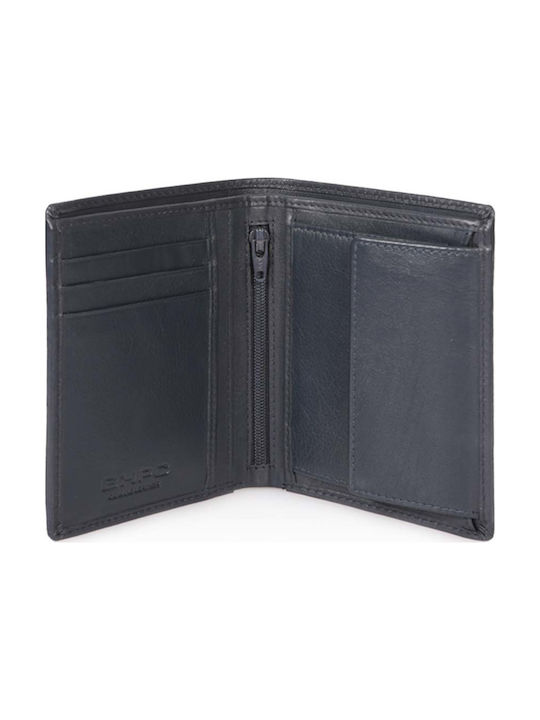 Beverly Hills Polo Club Men's Leather Wallet Blue
