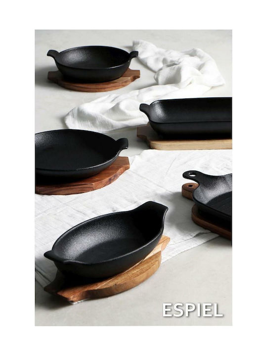 Espiel Ceramic Rectangular Individual Heat-Resistant Cookware 25x13.8x5.5cm