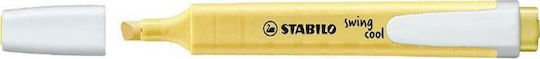 Stabilo Swing Cool Μαρκαδόρος Υπογράμμισης Κίτρινος 4mm