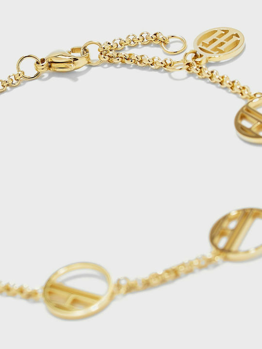 Tommy Hilfiger Bracelet Chain made of Steel Gold Plated