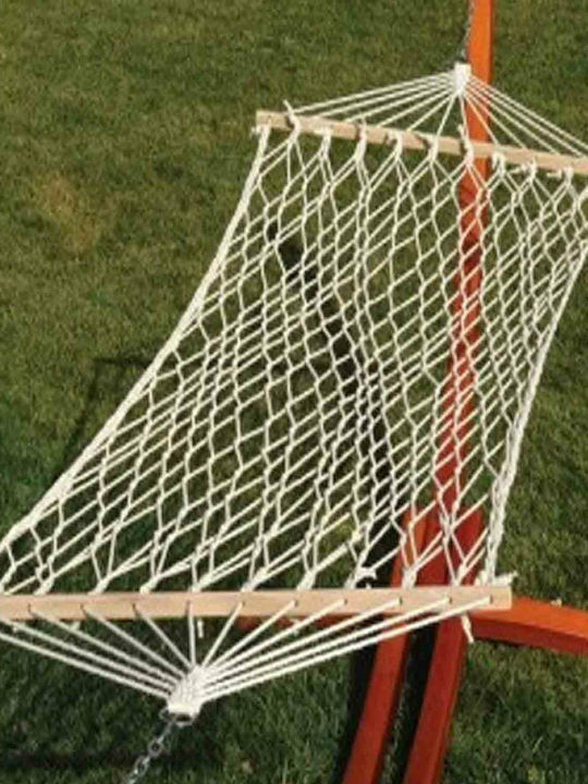 Lianos Αιώρα Δικτυωτή Μπεζ 200x100εκ.