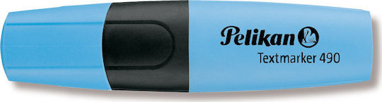 Pelikan Textmaker 490 Μαρκαδόροι Υπογράμμισης Μπλε 5mm Σετ 10τμχ