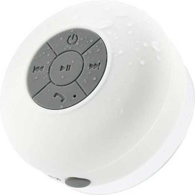 BTS-06 Bluetooth-Lautsprecher 3W mit Batterielaufzeit bis zu 6 Stunden Weiß