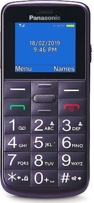 Panasonic KX-TU110 Dual SIM Mobil cu Buton Mare Violet