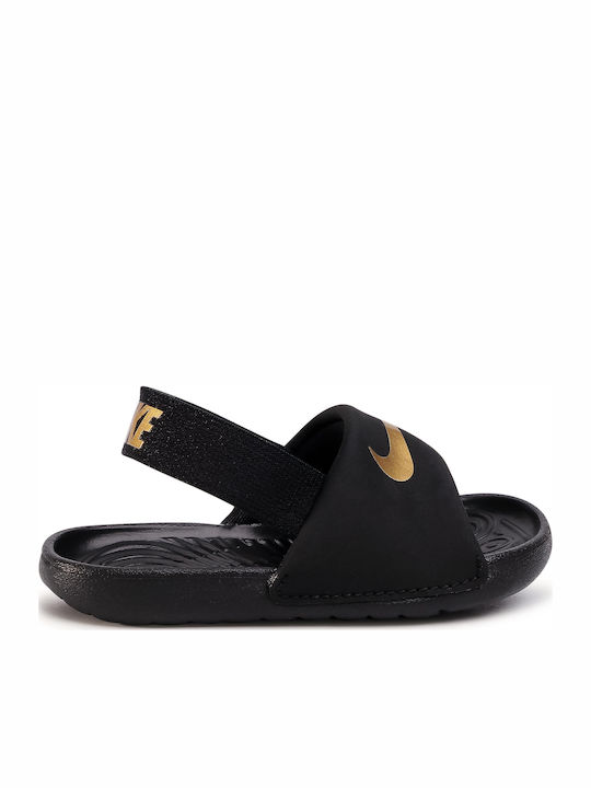 Kids' Slides Black Kawa Td