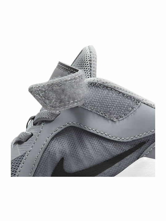 Downshifter Downshifter 10 Kids Sports Shoes Running with Hoop & Loop Closure Particle Grey / Grey Fog / White / Black