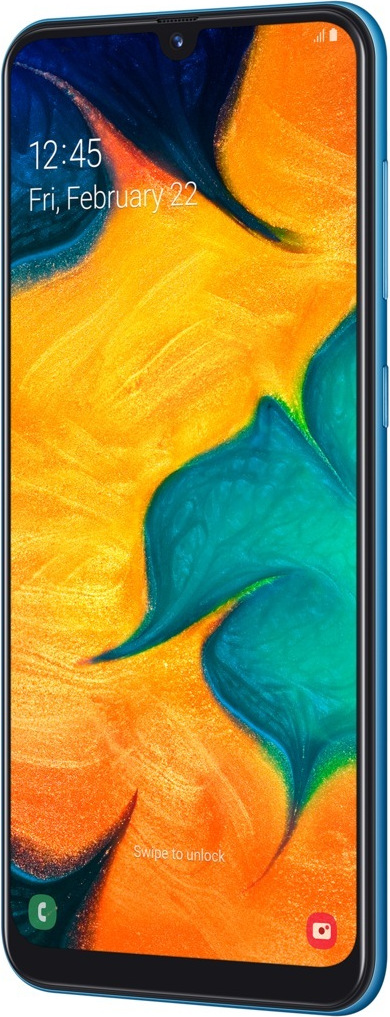 samsung a30 blue colour