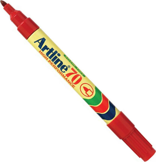 Artline 70 Permanent Marker 1.5mm Red