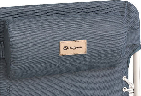 Outwell Ramsgate Ξαπλώστρα-Πολυθρόνα Παραλίας Ocean Blue 65x79x81εκ.