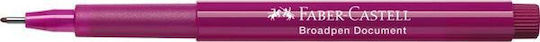 Faber-Castell Broadpen 1554 Design Marker 0.8mm Red