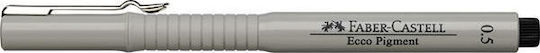 Faber-Castell Ecco Pigment Fineliner Design Markers 0.5mm Black 10pcs