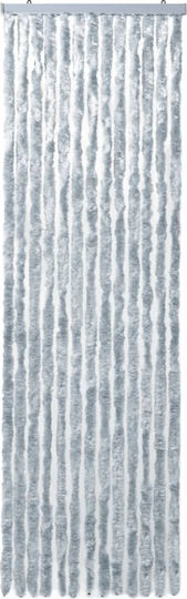 vidaXL 56 x 185 cm aus Chenille Türvorhang Weiß 56x185cm 284279