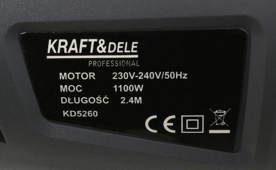 Kraft & Dele KD5260 Stabiles Elektrisches Bügelsäge Stromquelle 750W Gesamtlänge 240cm und Klingenlänge 18cm