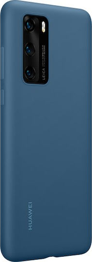 Huawei Back Cover Σιλικόνης Μπλε (Huawei P40)