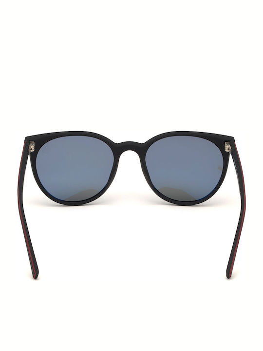 Timberland Women's Sunglasses with Black Plastic Frame and Polarized Lens TB9176-02D