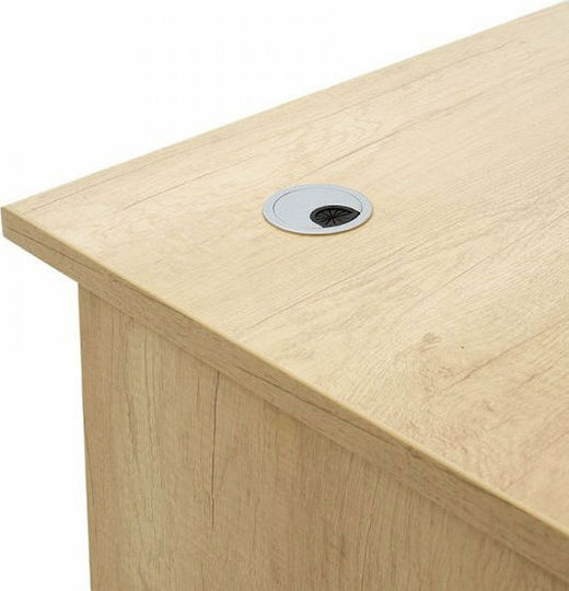 Офис Бюро Amazon Дървено Бежово 150x75x75см