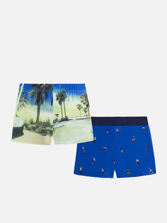 Mayoral Kids Swimwear Swim Shorts Blue