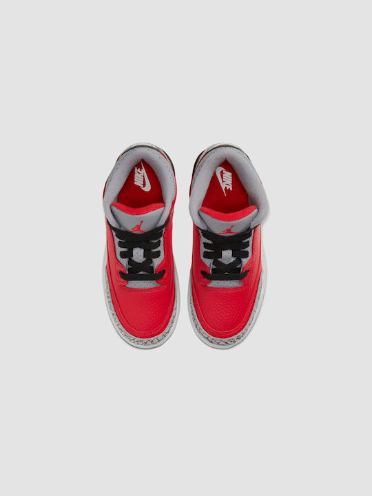 Air  1 3 Retro Kinder Sneaker Hoch Rote