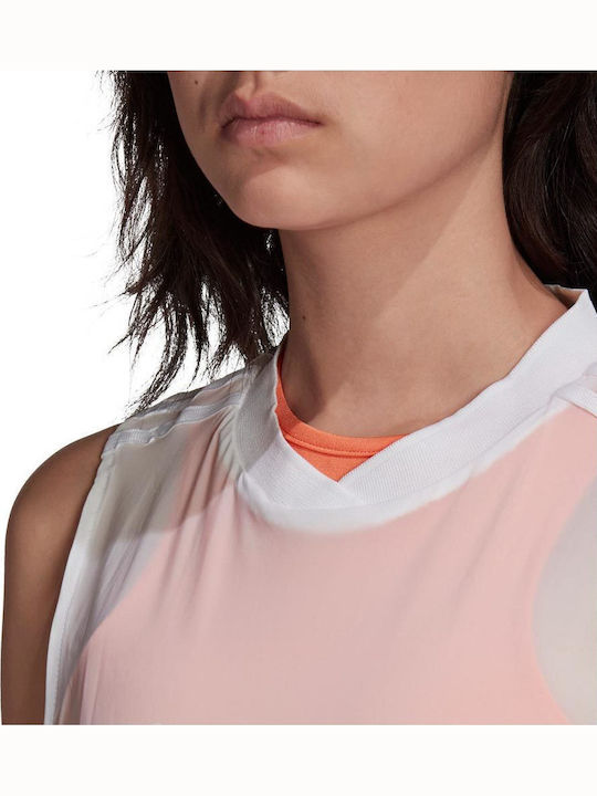 Fiorucci Summer Mini Athletic Sleeveless White Dress