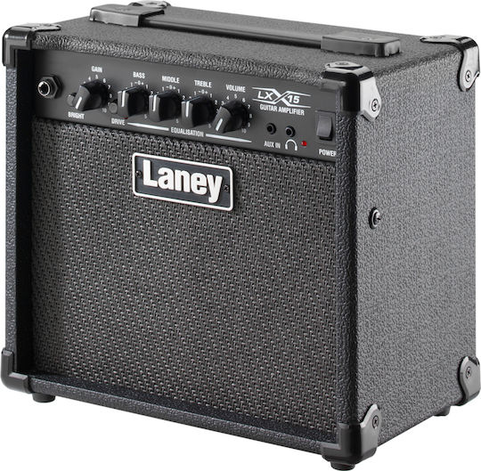 Laney LX 15 Combo Verstärker für E-Gitarre 2 x 5" 15W Schwarz Schwarz