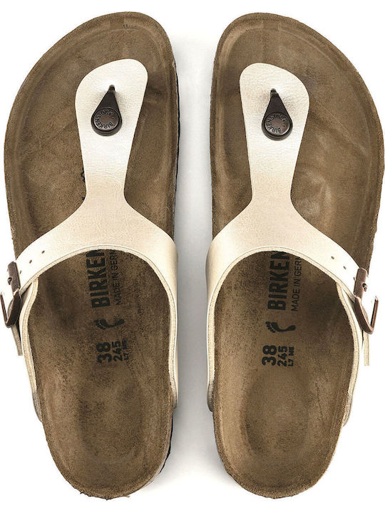 Gizeh Women's Anatomic Sandals Ecru Regular Fit