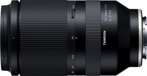 Tamron Full Frame Camera Lens 70-180mm f/2.8 Di III VXD Tele Zoom / Macro for Sony E Mount Black