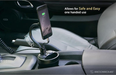 Scosche Mobile Phone Holder Car MAGPCUP with Magnet Black