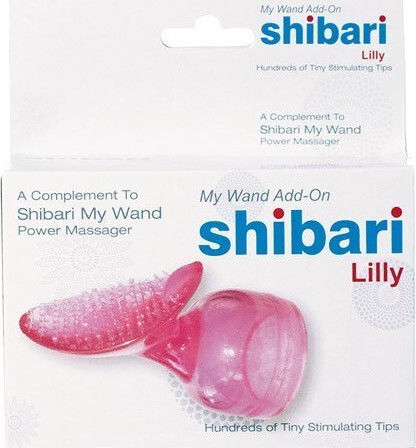 Shibari Lilly Aufsatz für Vibrator 9cm Pink