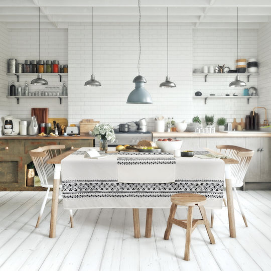 Das Home Ράνερ 0596 Γκρι 40x150εκ.