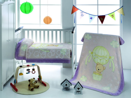 Morven Baby Blanket Spain Cot Luxury Plus 042 110x140cm Morven Baby Blanket Spain Cot Luxury Plus 042 110x140cm