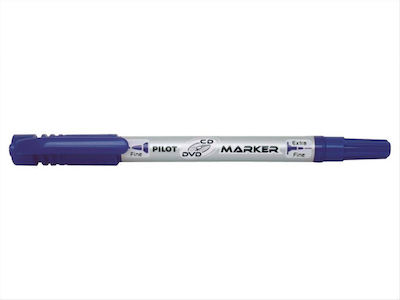 Pilot Marker Pen Μαρκαδόρος για CD/DVD 2mm Μπλε