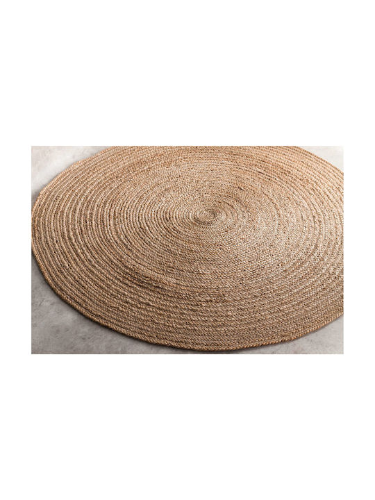 Gofis Home 258 Rug Round Summer Wicker Natural Rundo