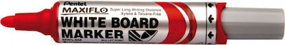 Pentel Maxiflo Whiteboard Marker 2.5mm Red