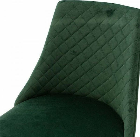 Giselle Столички Трапезария плюшени Dark Green-Black 1бр 51x52x82бр