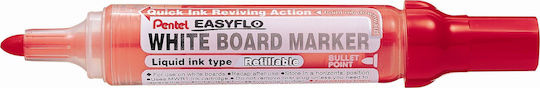Pentel Easyflo Marker pentru Tablă 2.1mm Roșu