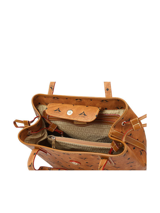Women's Bag Shopper Shoulder Tabac Brown